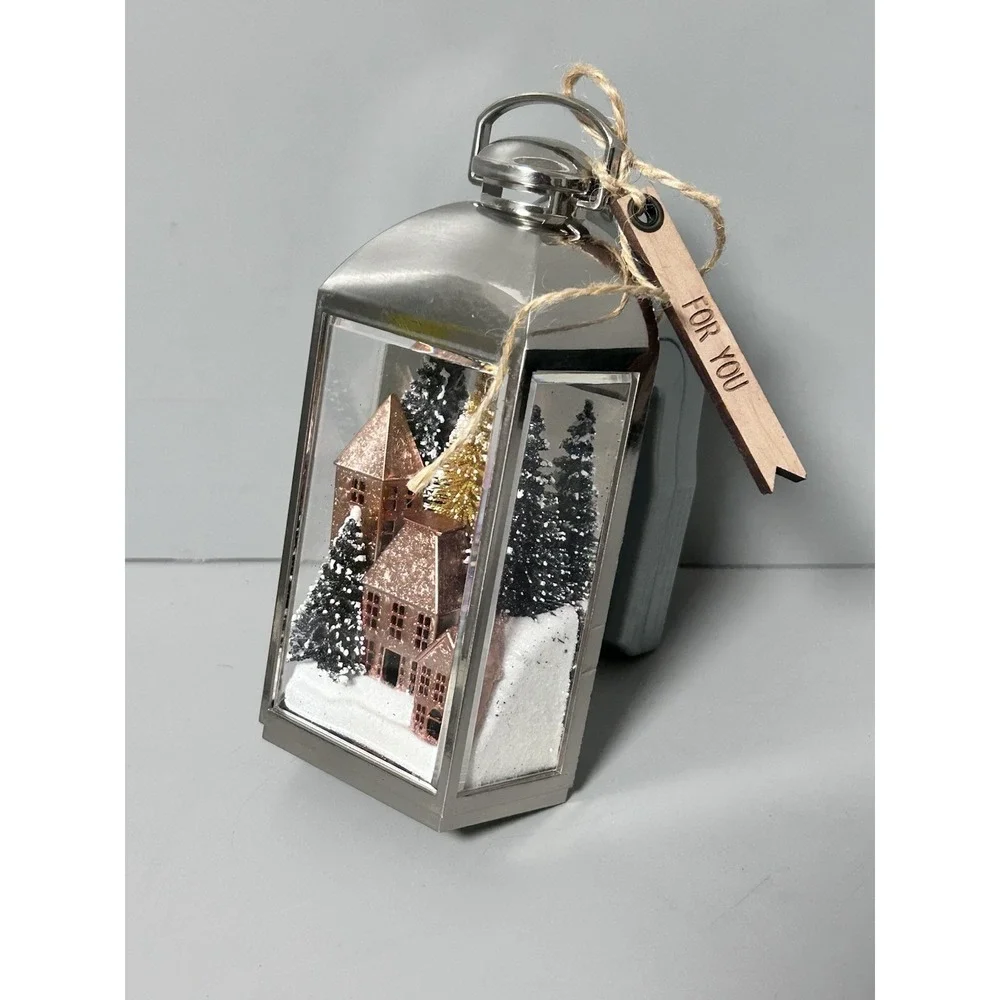 Bath & Body Works CHRISTMAS VILLAGE Wallflower Scent Diffuser Plug In LIGHTS-UP